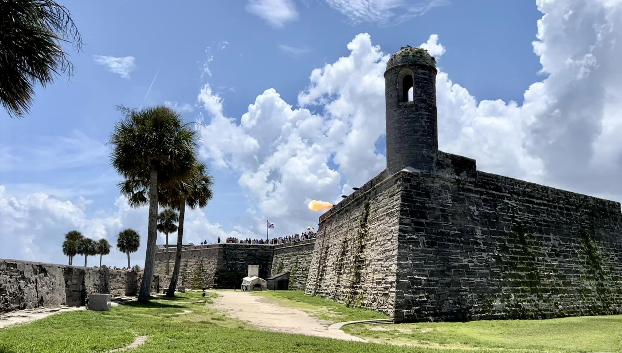 Castillo de San Marcos National Monument in St Augustine Florida