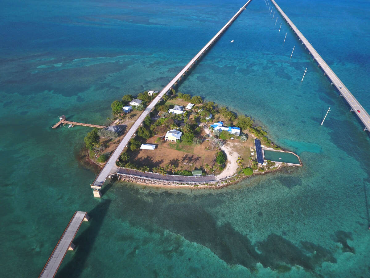 Pigeon Key off the Old Seven Mile Bridge Marathon Florida