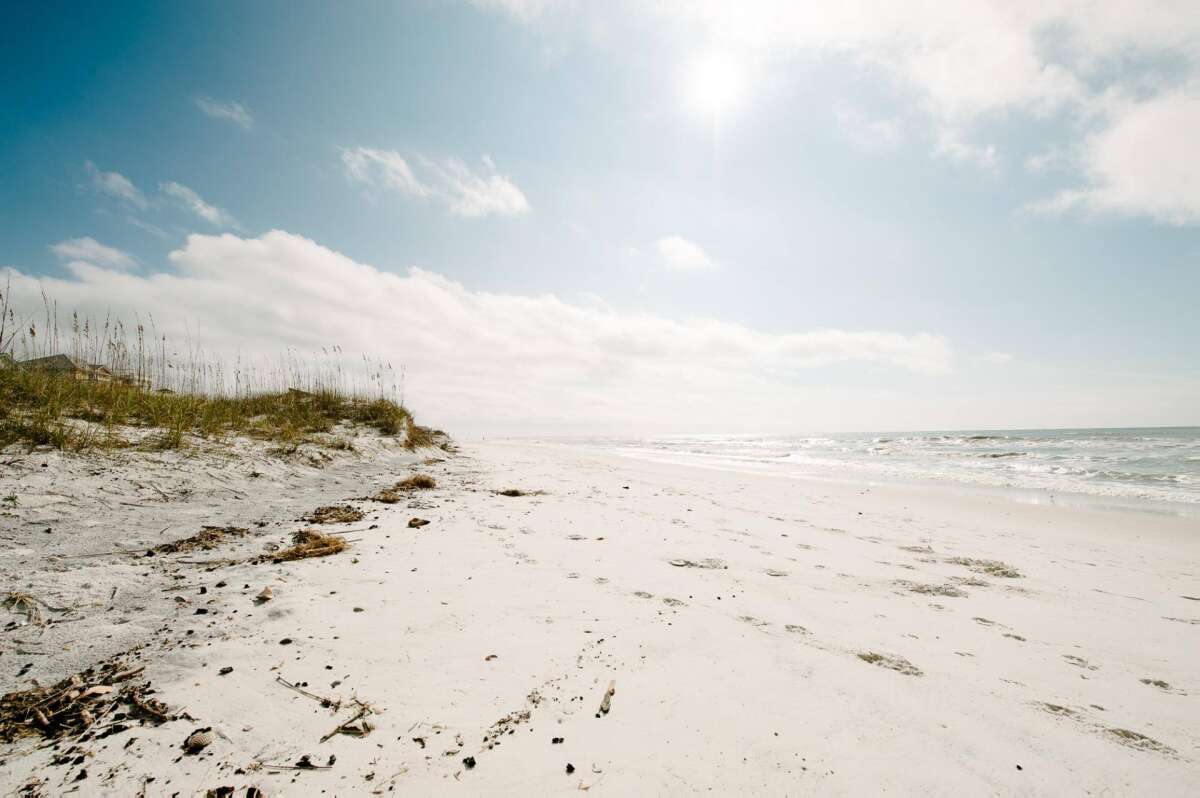 Cape San Blas Beach on the Gulf Coast Florida