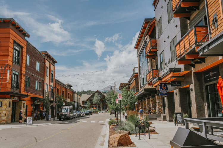 Big Sky Town Center in Montana