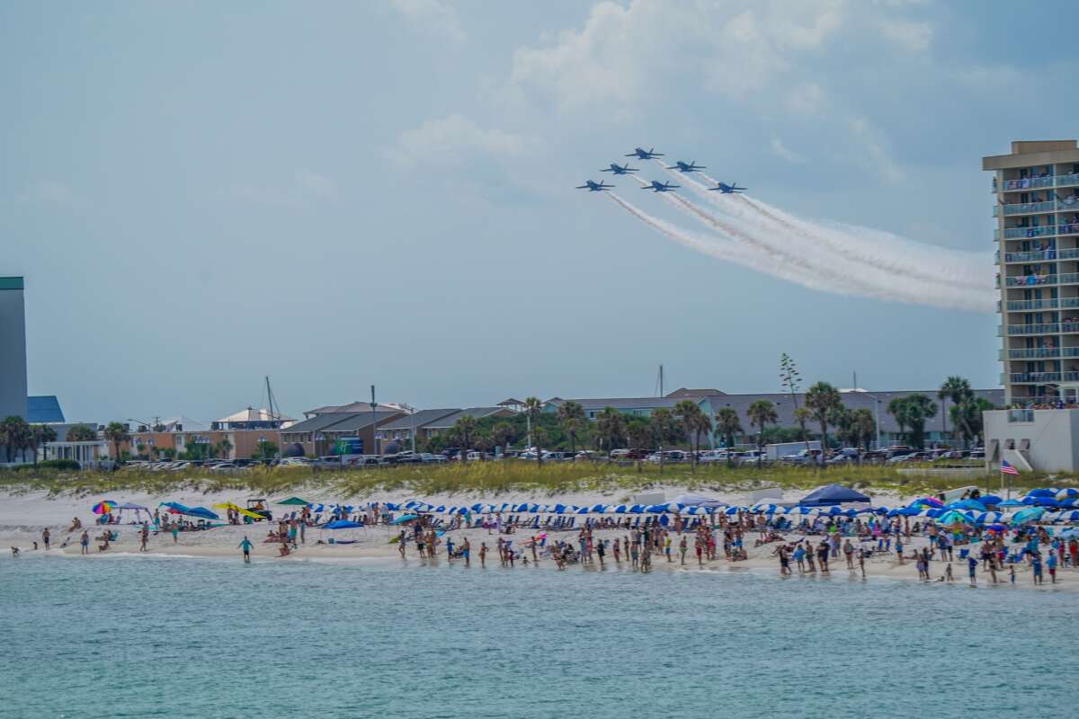 Blue Angels Air Show at Pensacola Beach Florida