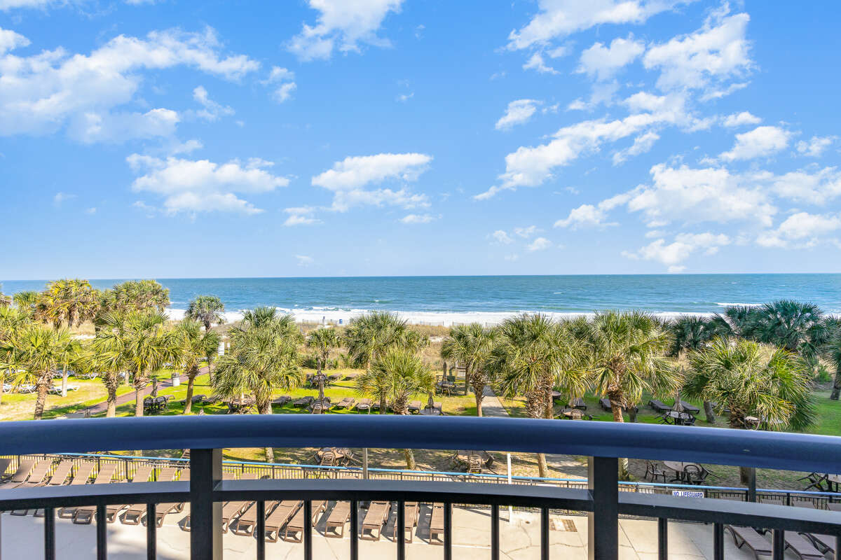 View of Myrtle Beach from Condo Rental