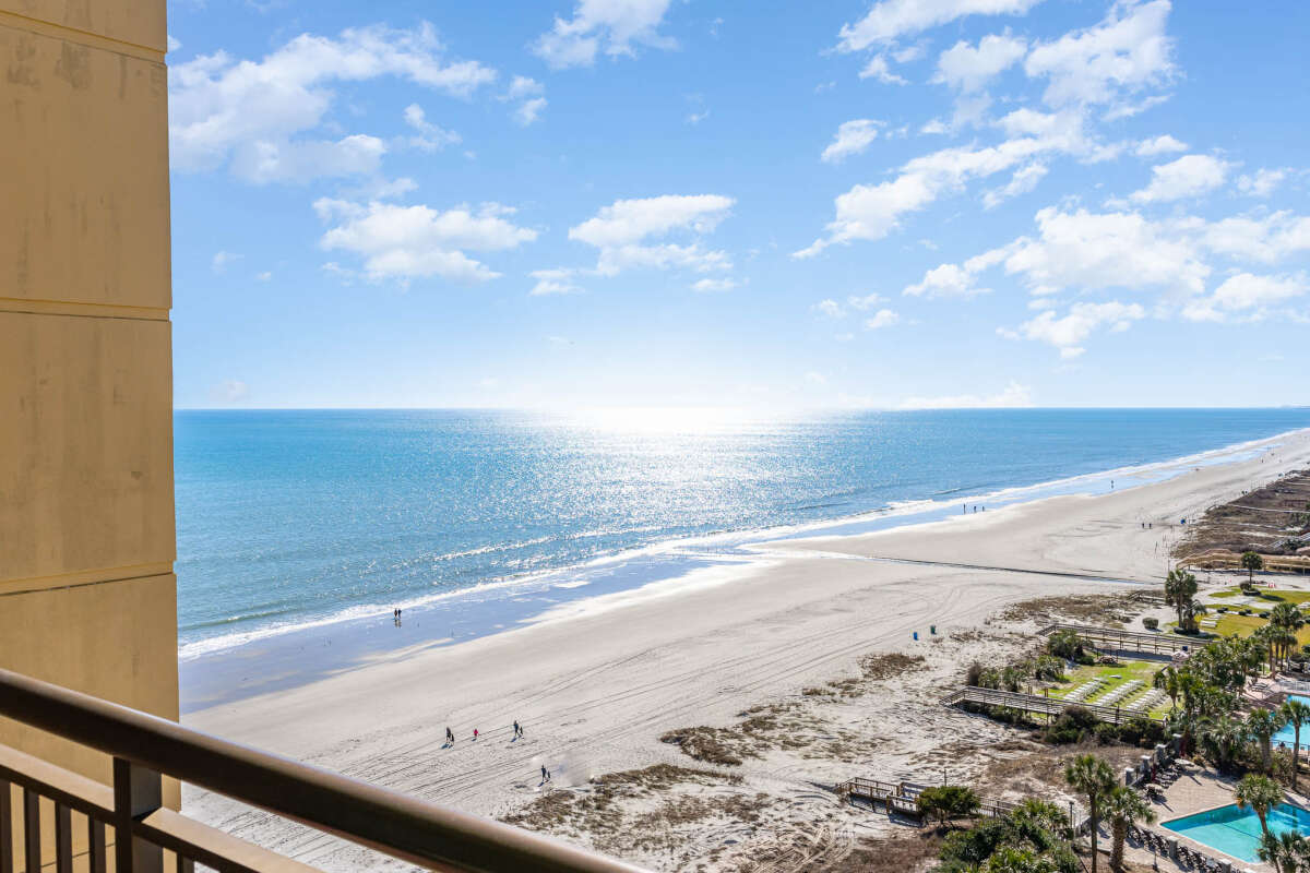 Condo Patio View of Myrtle Beach