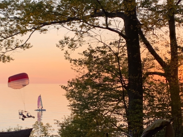 Sunset Views on Lake Erie in Angola New York