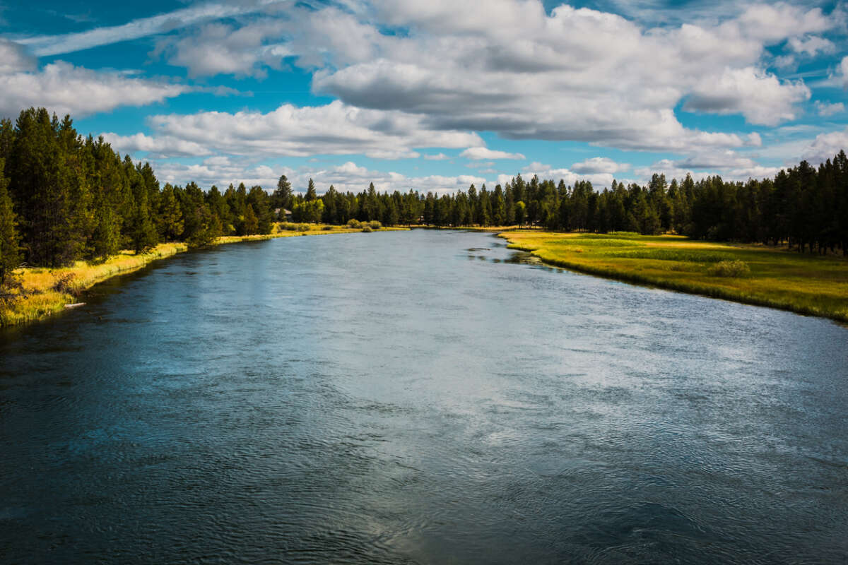 Deschutes River in Sunriver Oregon