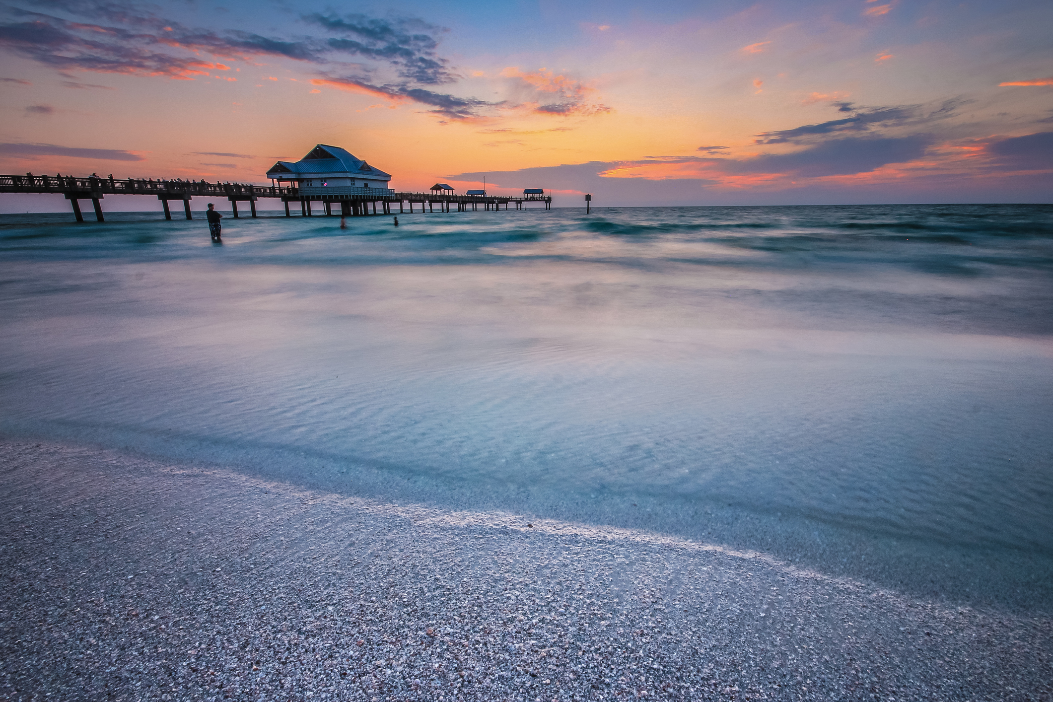 Tampa Bay Beach Area of Florida