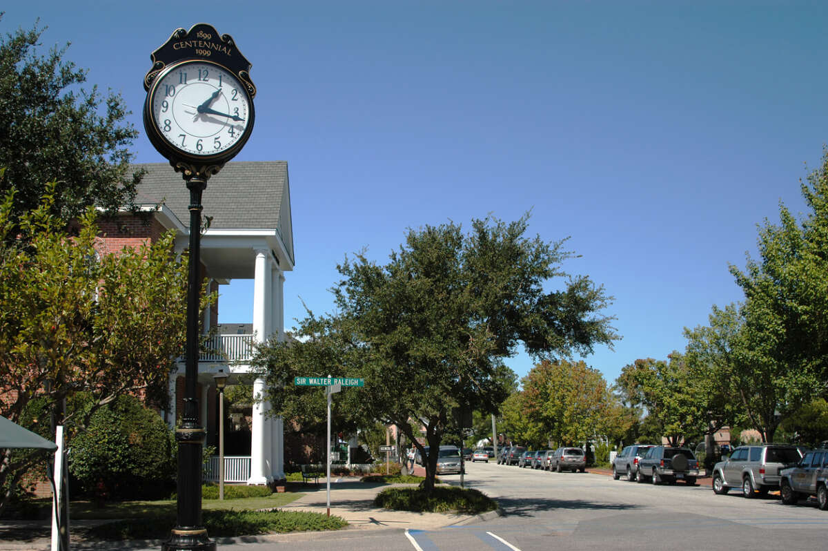 Town of Manteo on Roanoke Island in the Outer-Banks NC