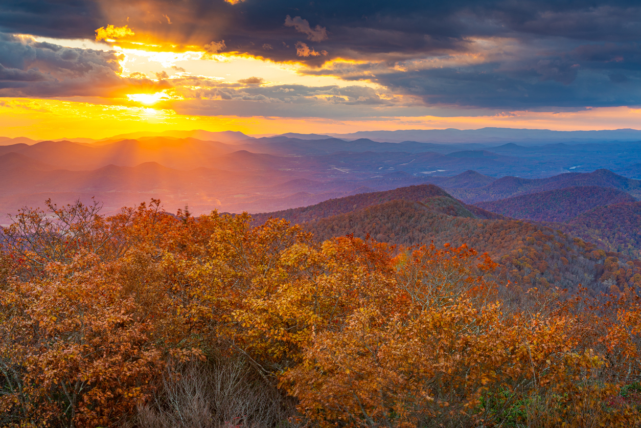 Blue Ridge in the North Georgia Mountains